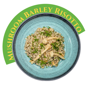 Mushroom Barley Risotto - REG