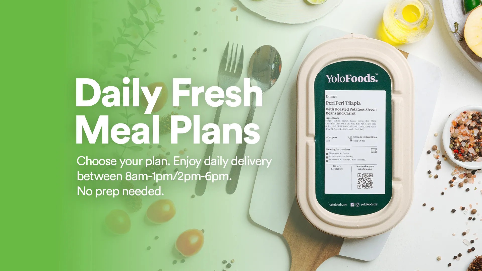 Daily Fresh meal plans